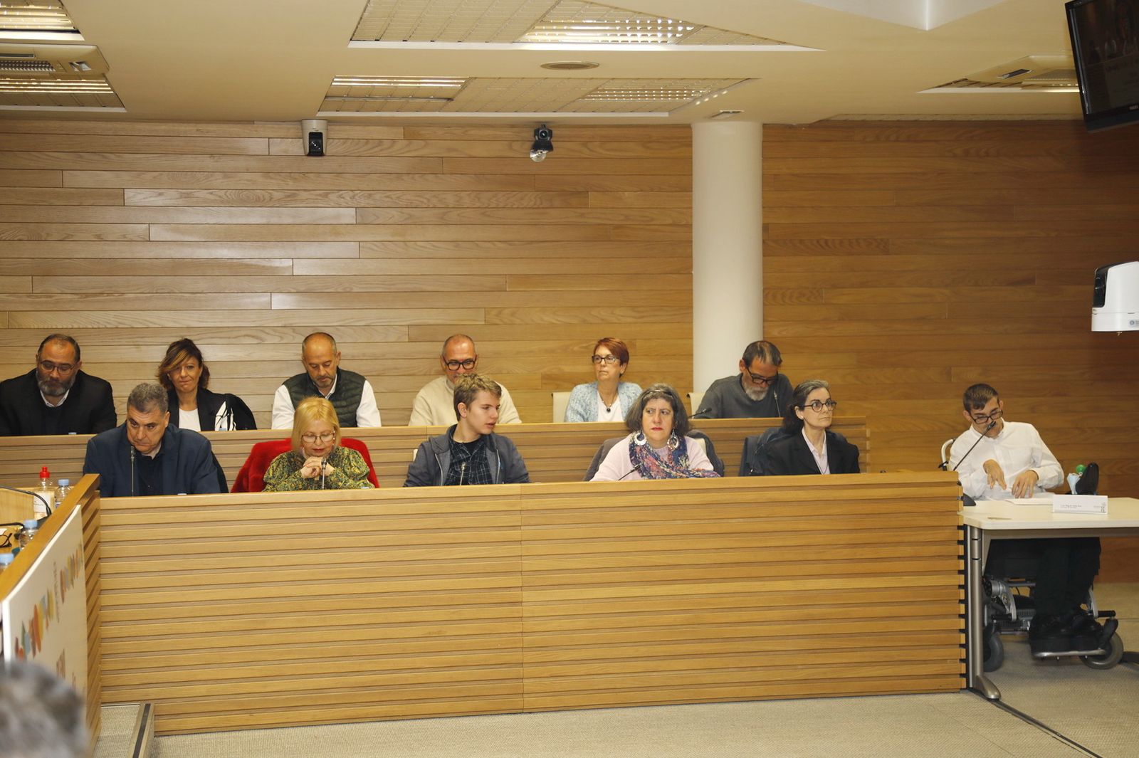 Primera sesión celebrada de 'Concejales por un día' en Getafe
