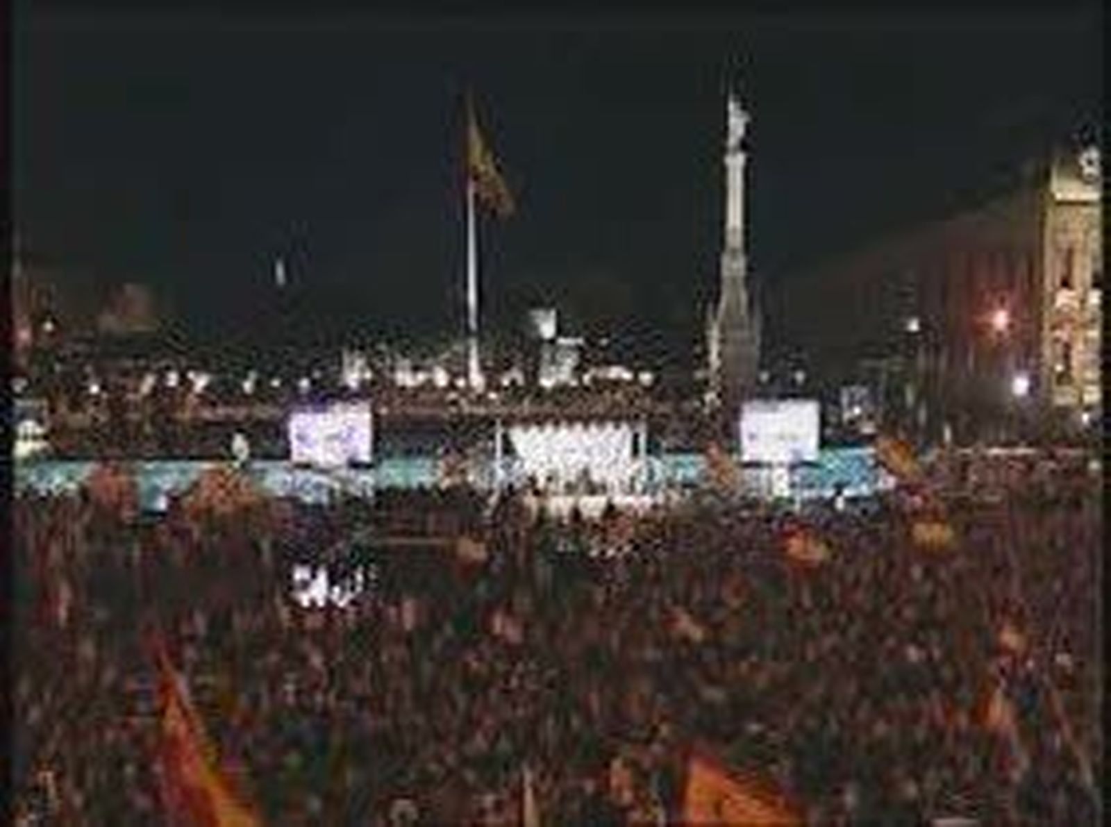 Previo manifestación víctimas