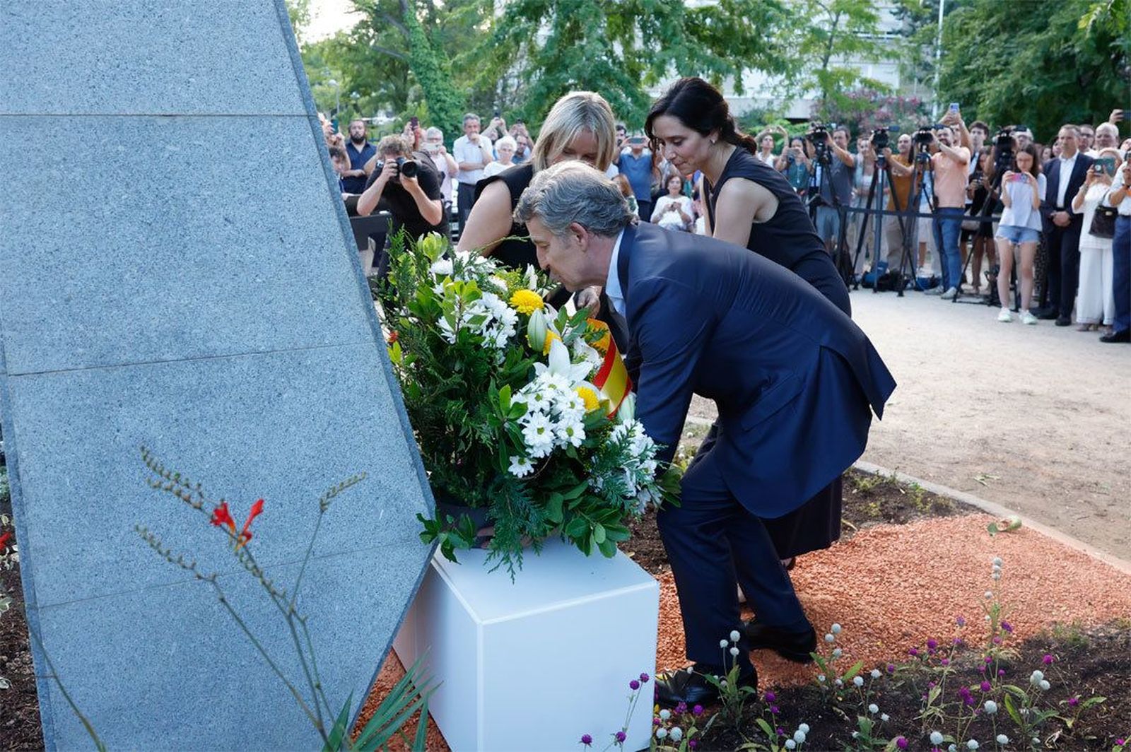 Homenaje a Miguel Angel Blanco 28 años después de su asesinato por ETA