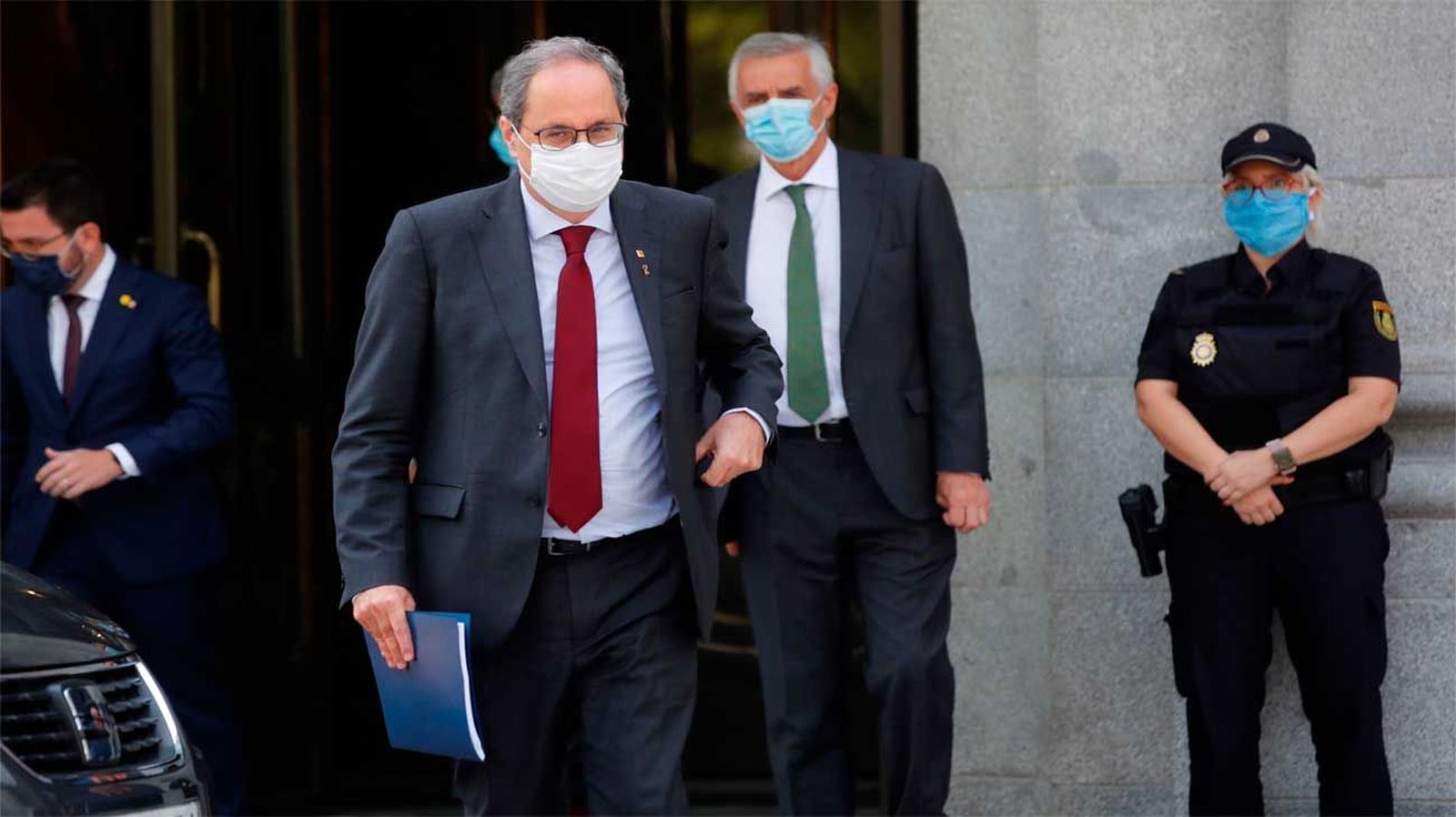 Torra descarta elecciones y denuncia la “falta de imparcialidad” del Supremo