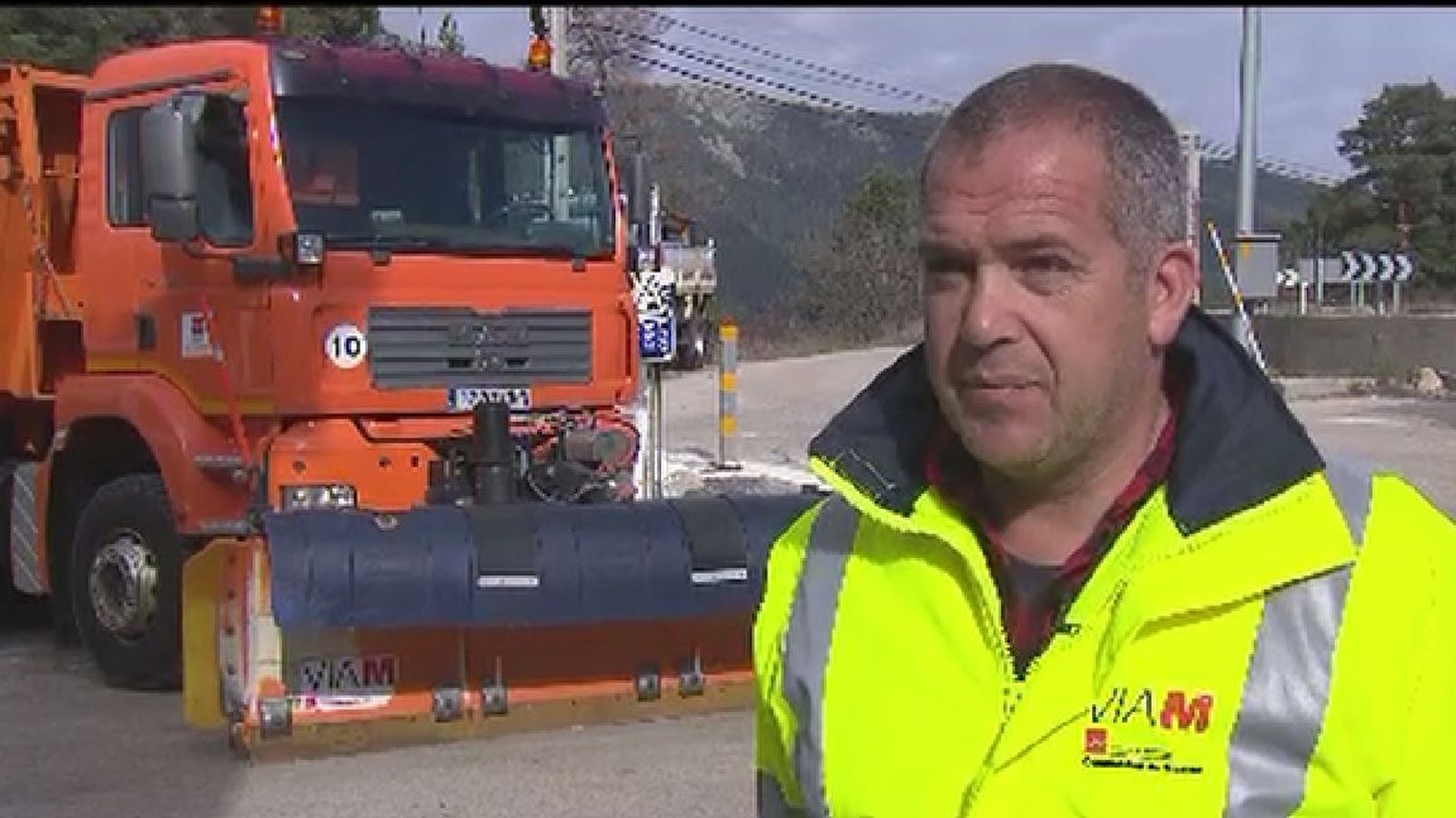 La Comunidad de Madrid activa el plan invernal para las carreteras regionales