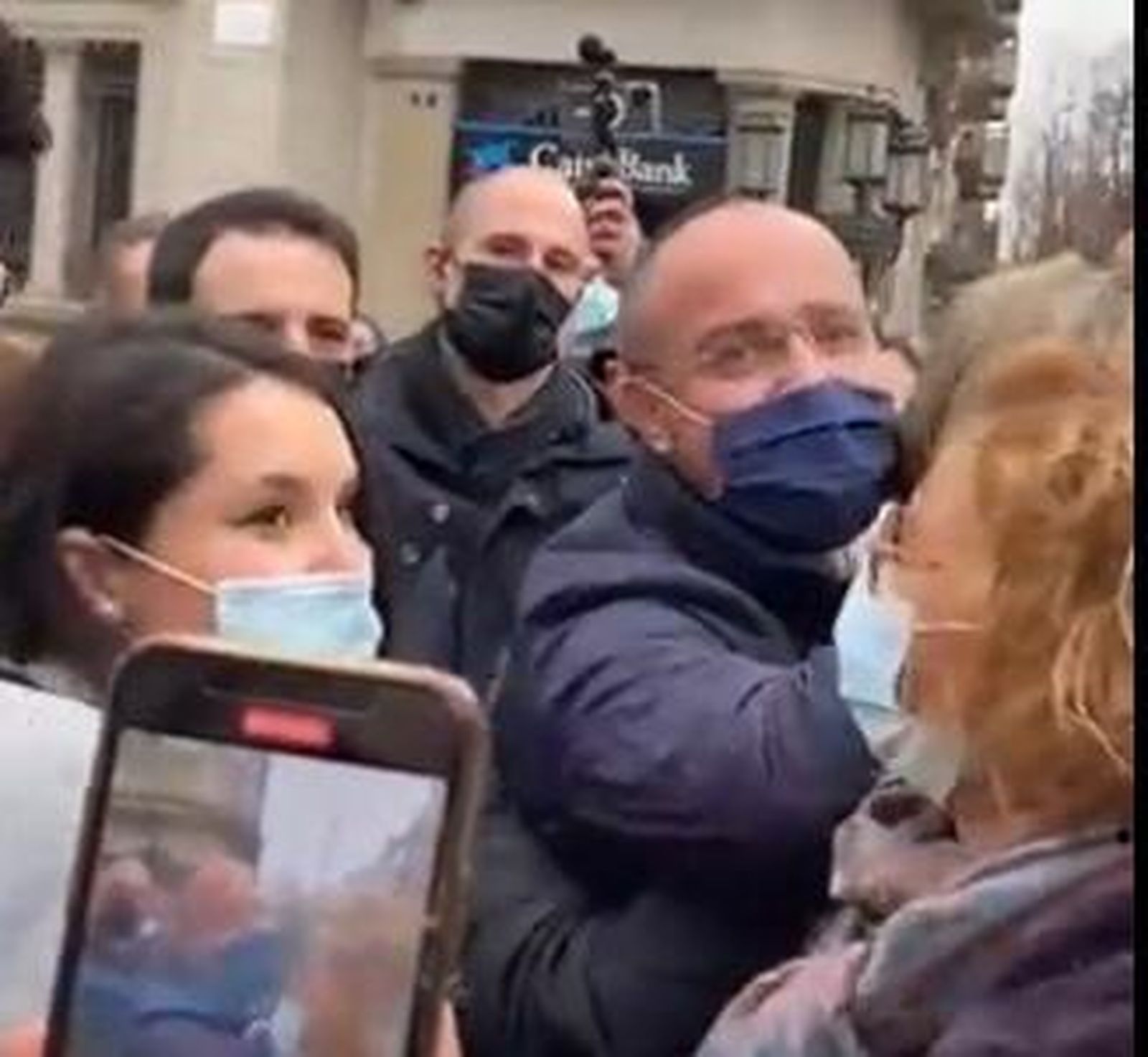 El líder del PP de Cataluña, Alejandro Fernández en Vic