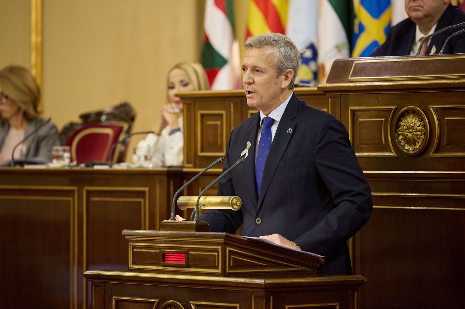 Alfonso Rueda, presidente de la Xunta de Galicia