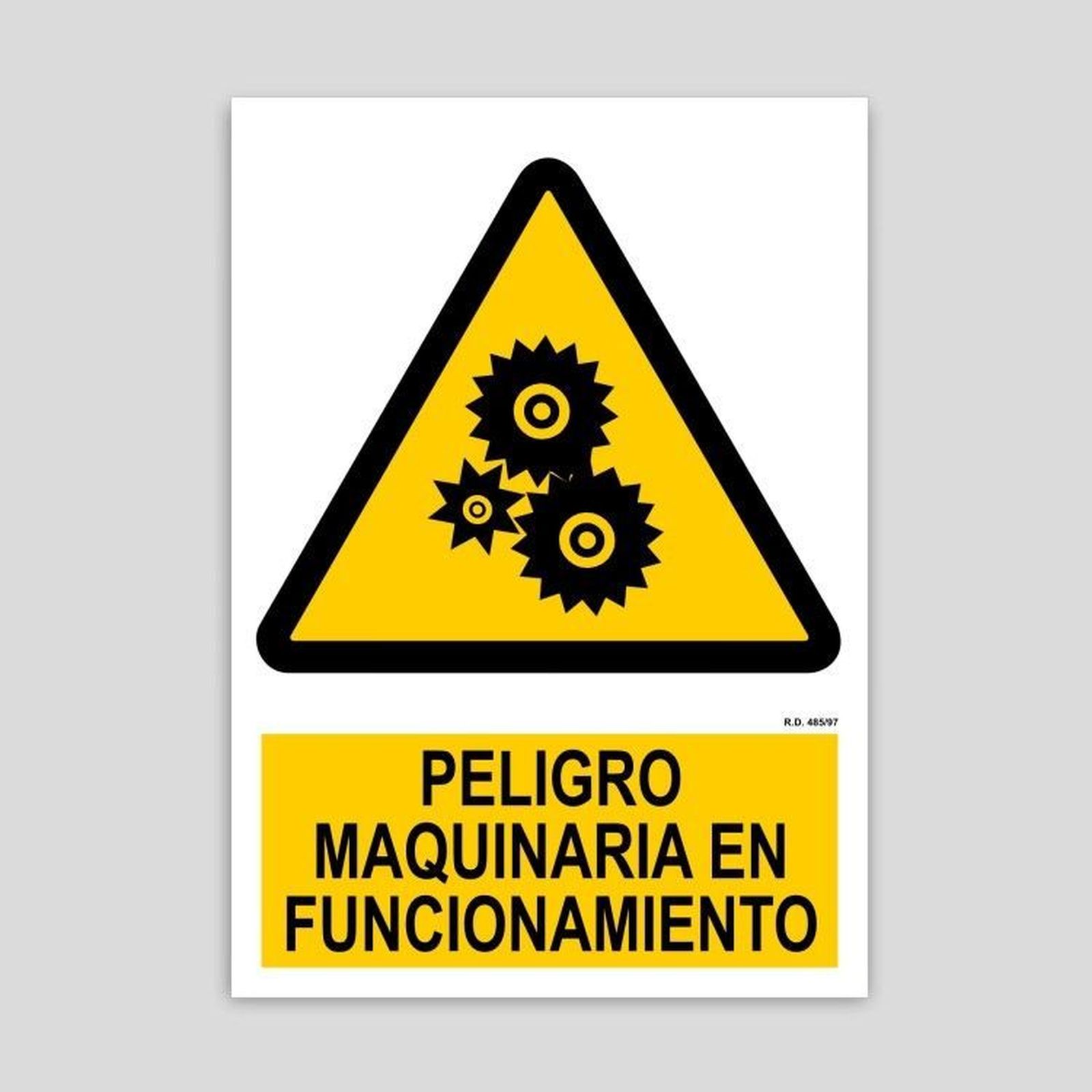Maquinaria en funcionamiento