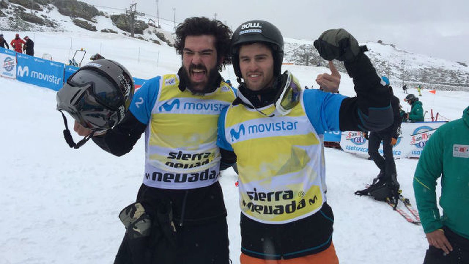 Eguibar y Hernández, plata en boardercross por equipos de snowbard