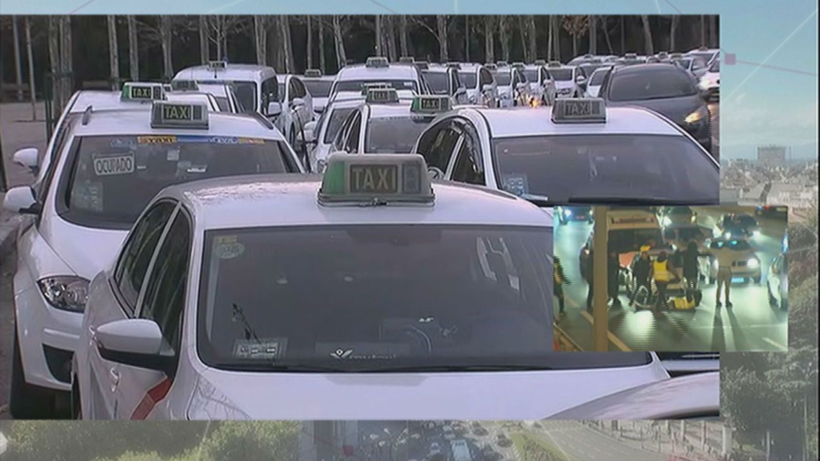 Los taxistas madrileños quieren que a los VTC se les imponga un tiempo de precontratación
