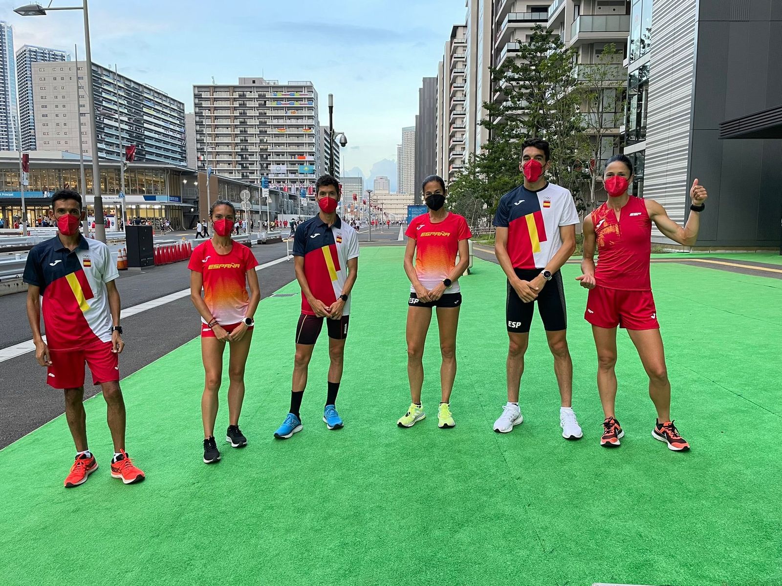 Atletas españoles en Tokio
