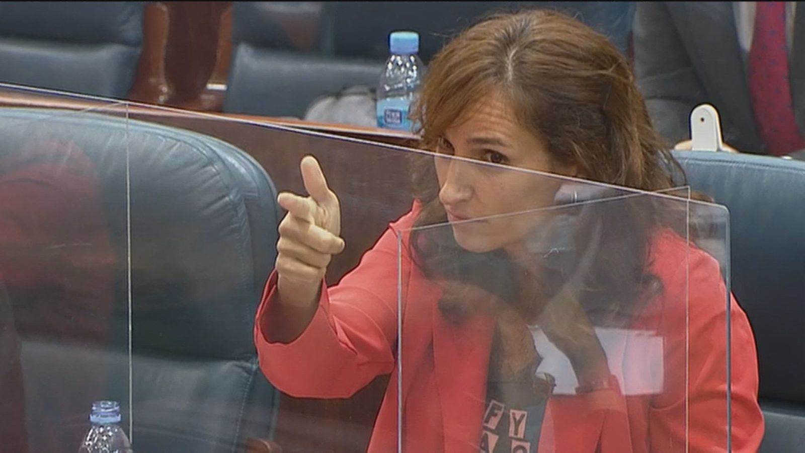 Mónica García, portavoz de Más Madrid