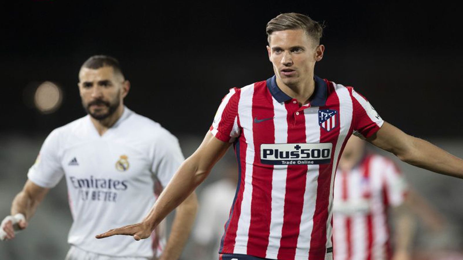 Benzema y Marcos Llorente