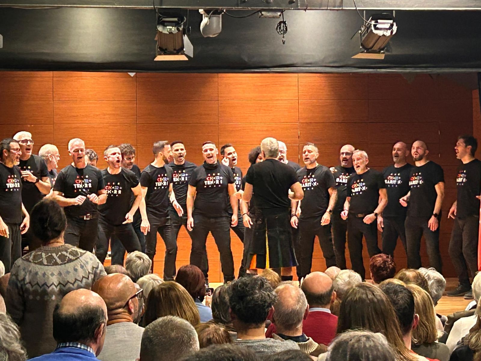 El coro ‘Choir+ Madrid’ en uno de sus conciertos