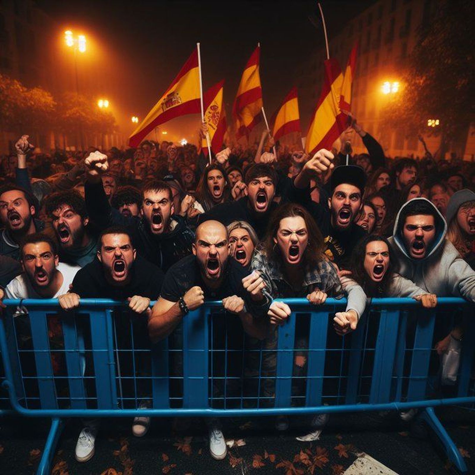 El dircom del PSOE se burla de las protestas en Ferraz con una foto manipulada