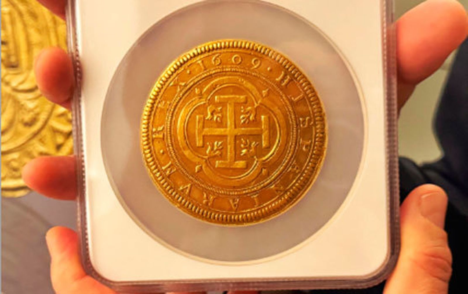 Centen segoviano de oro de Felipe III