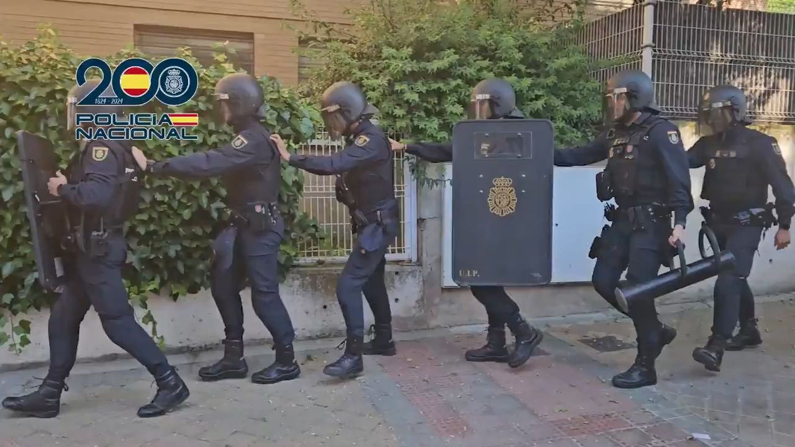 Operación antiyihadista en Madrid.