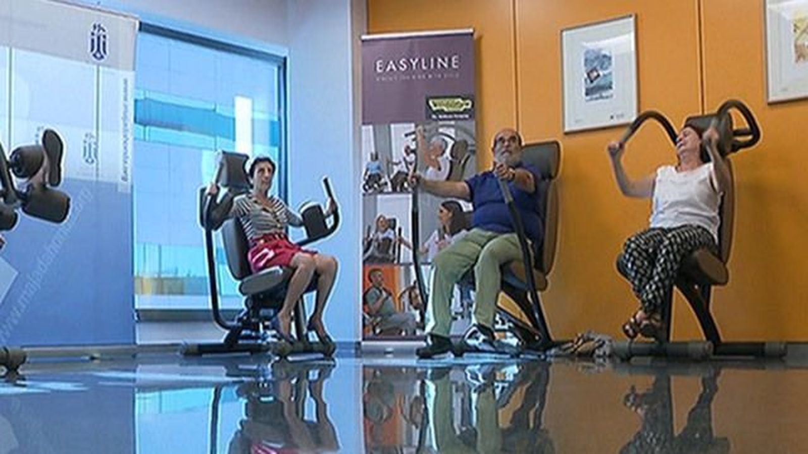 Gimnasio para  pacientes y familiares del Hospital Puerta de Hierro