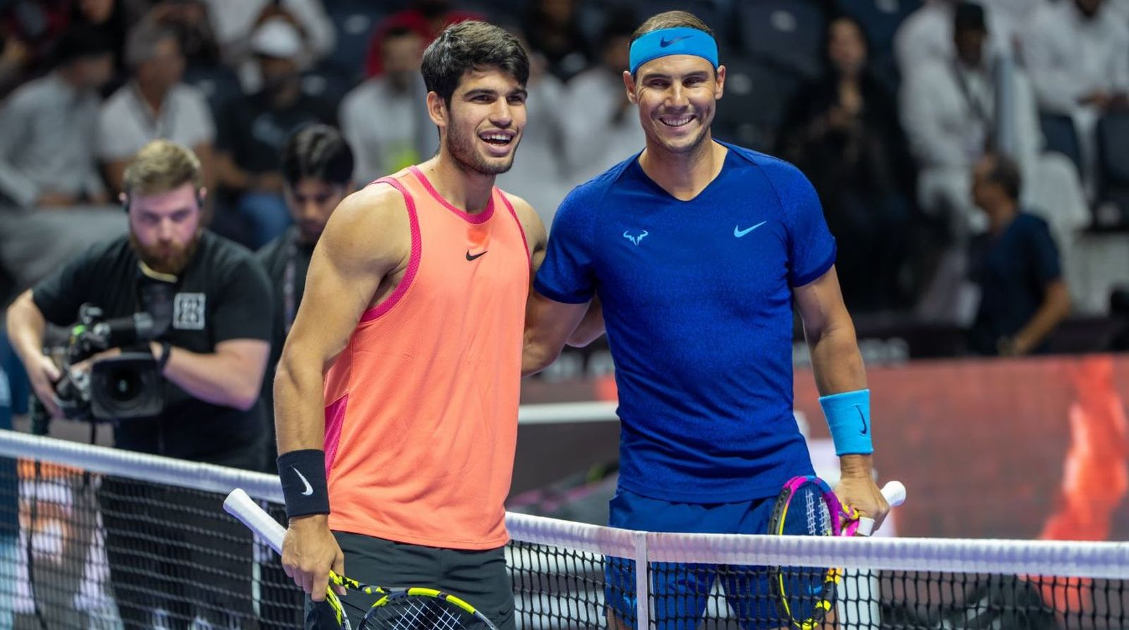 Alcaraz gana a Nadal
