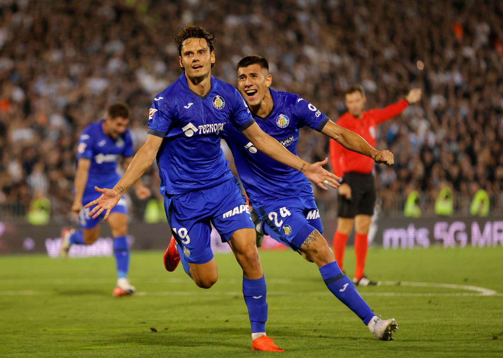 2-1. Ünal sostiene al Getafe en la caldera de Belgrado y sella su regreso a Europa