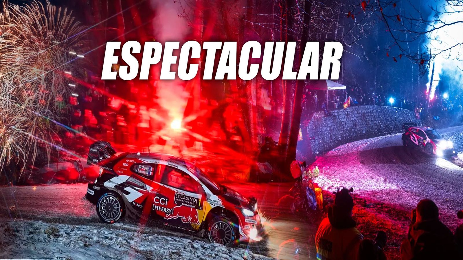 Rally de Montecarlo, un puro espectáculo