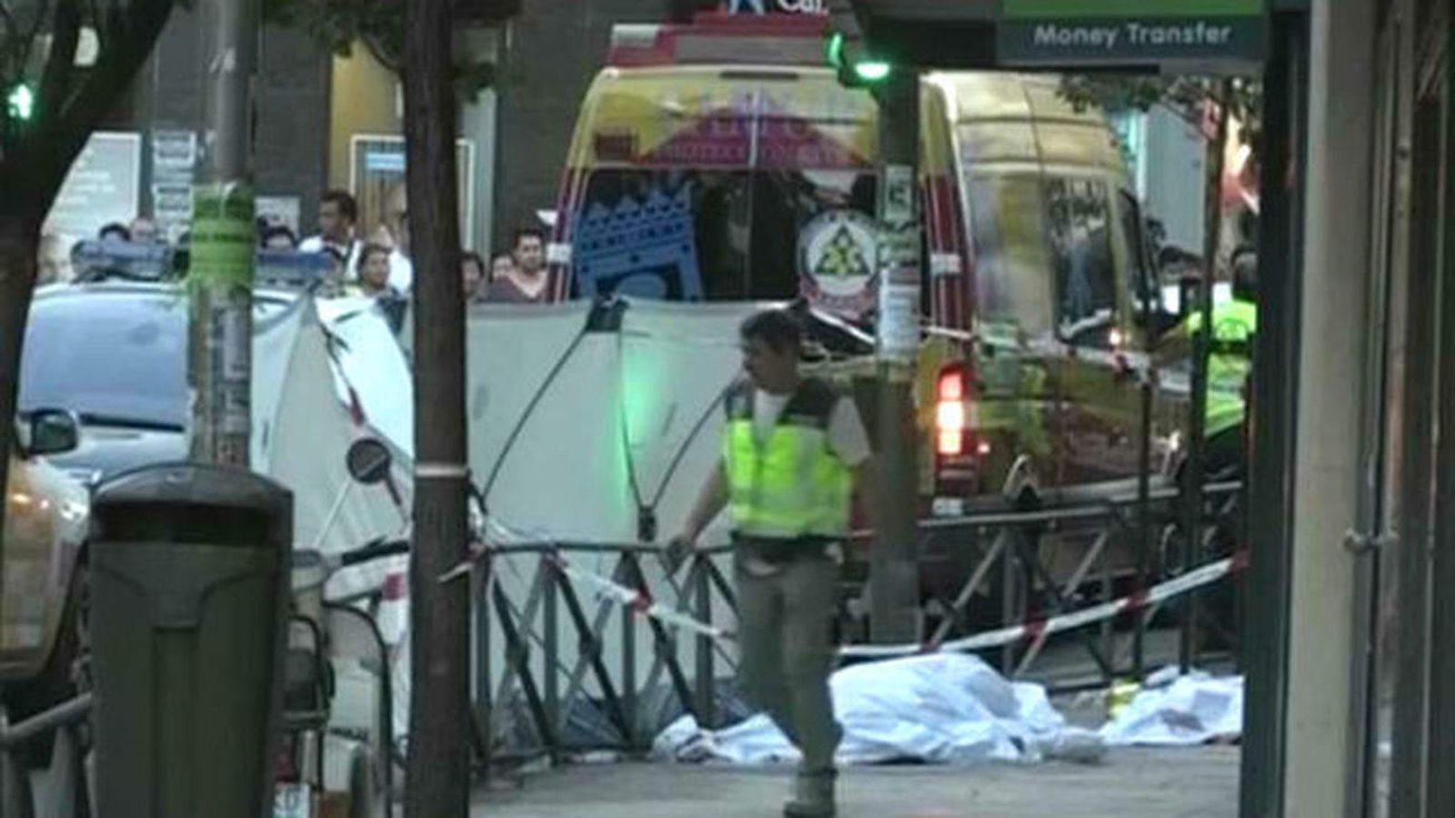 El triple crimen en un bufete en Usera