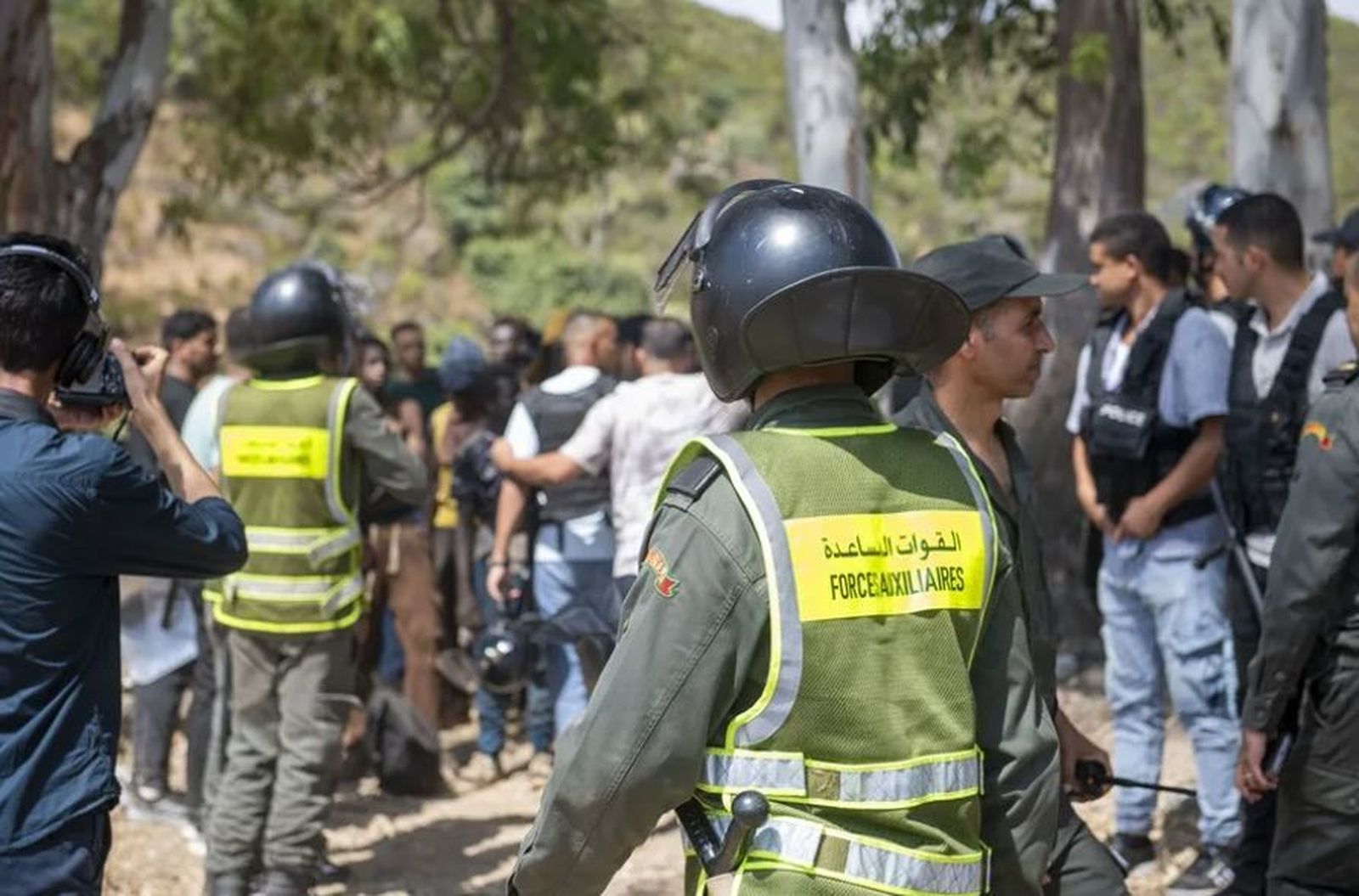 Fuerzas de seguridad marroquíes