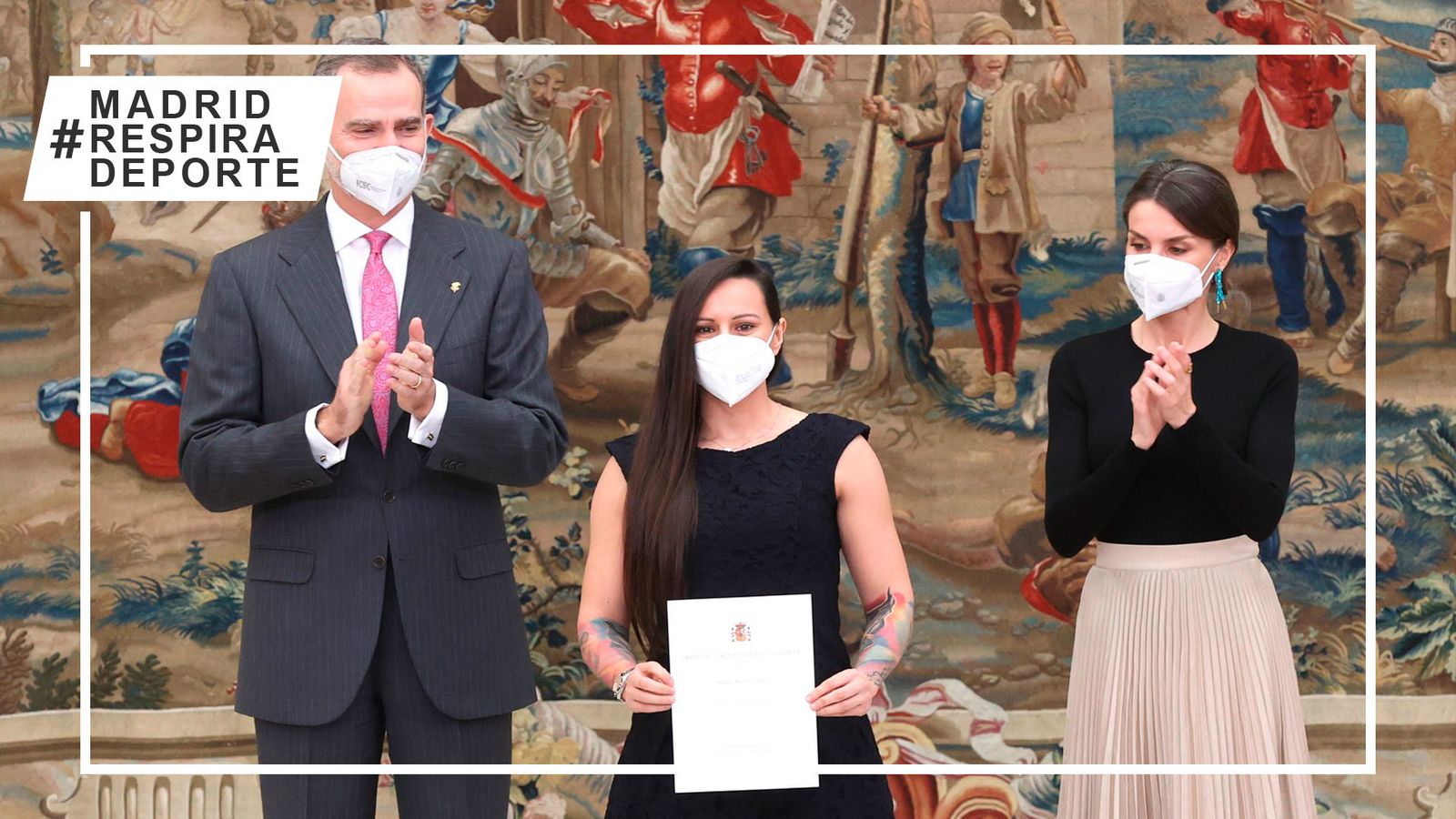 Los Reyes y Joana Pastrana