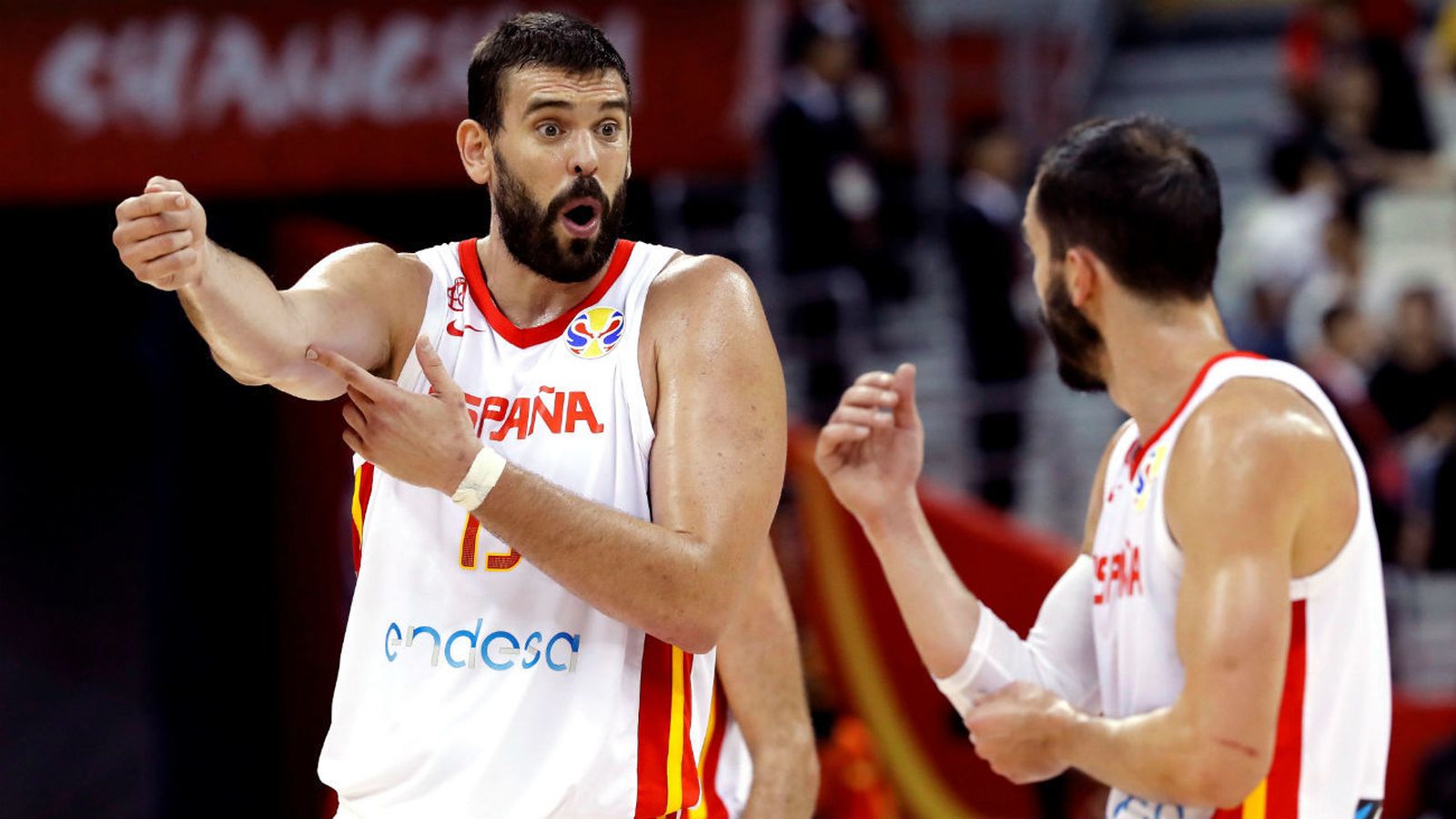 Marc Gasol y Pau Ribas