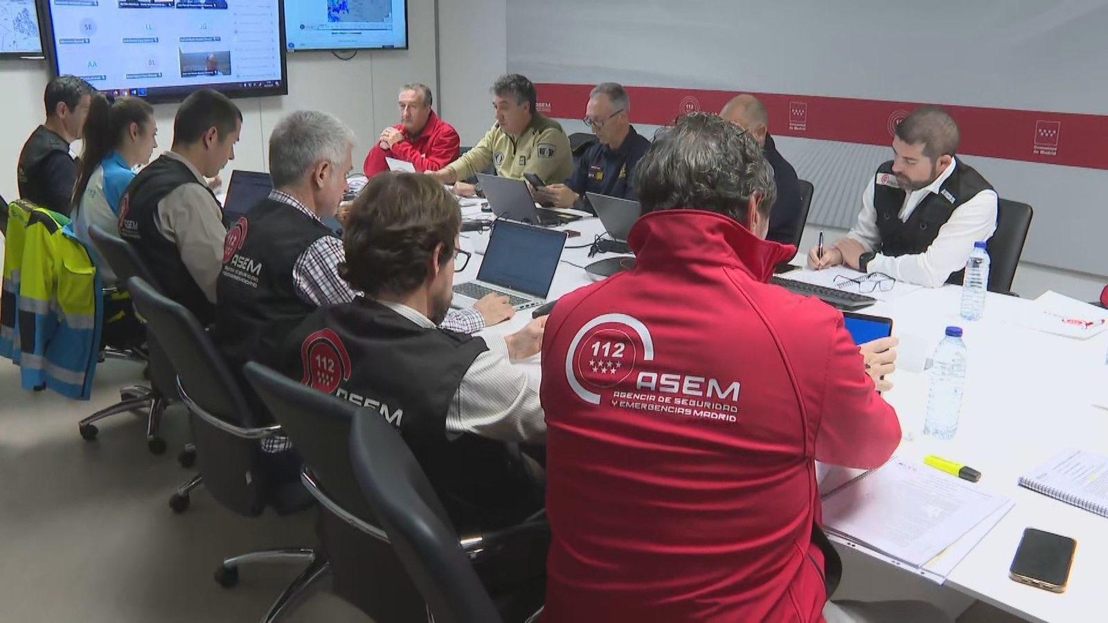 El 112 gestiona más de 120 incidencias en la Comunidad de Madrid por las lluvias