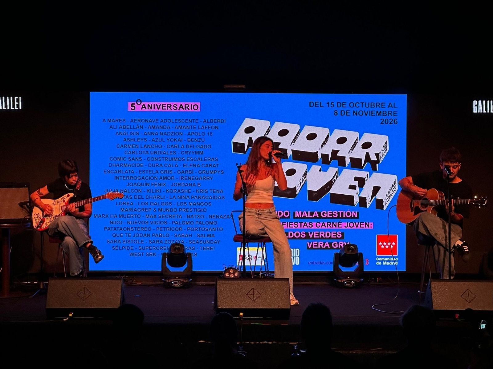 El Festival Radar Joven de Madrid llega con 64 conciertos y muchas sorpresas