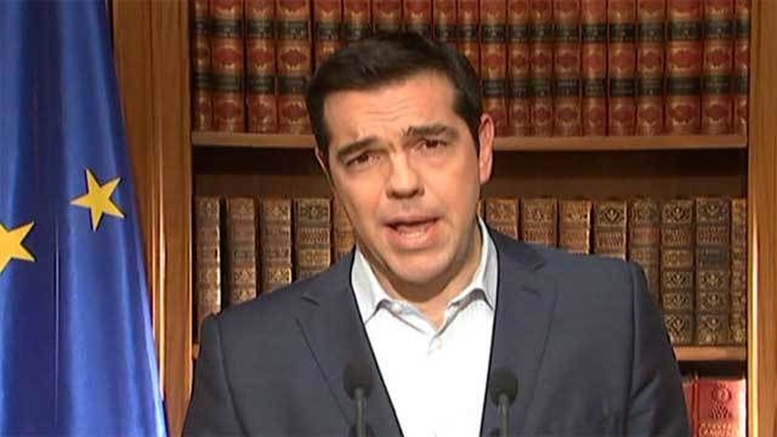 Tsipras pide el 'no' en referéndum pero dice que no se trata de salir del euro