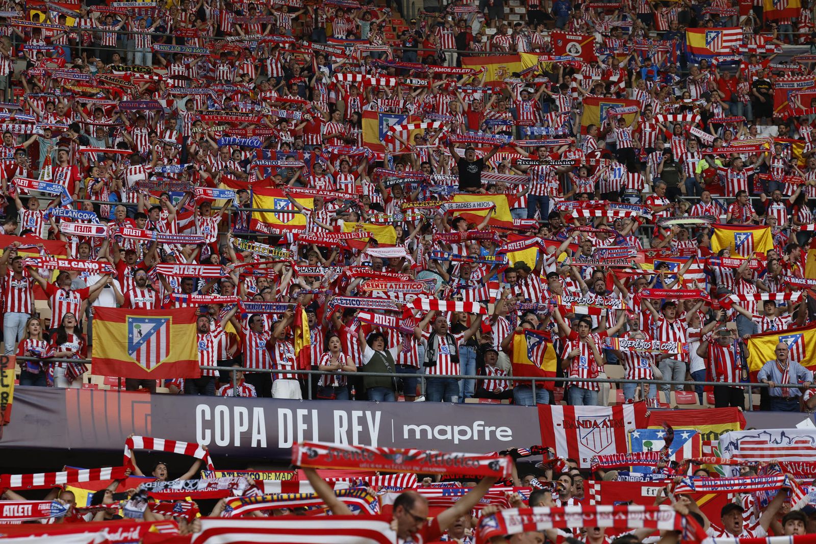 Afición del Atlético de Madrid