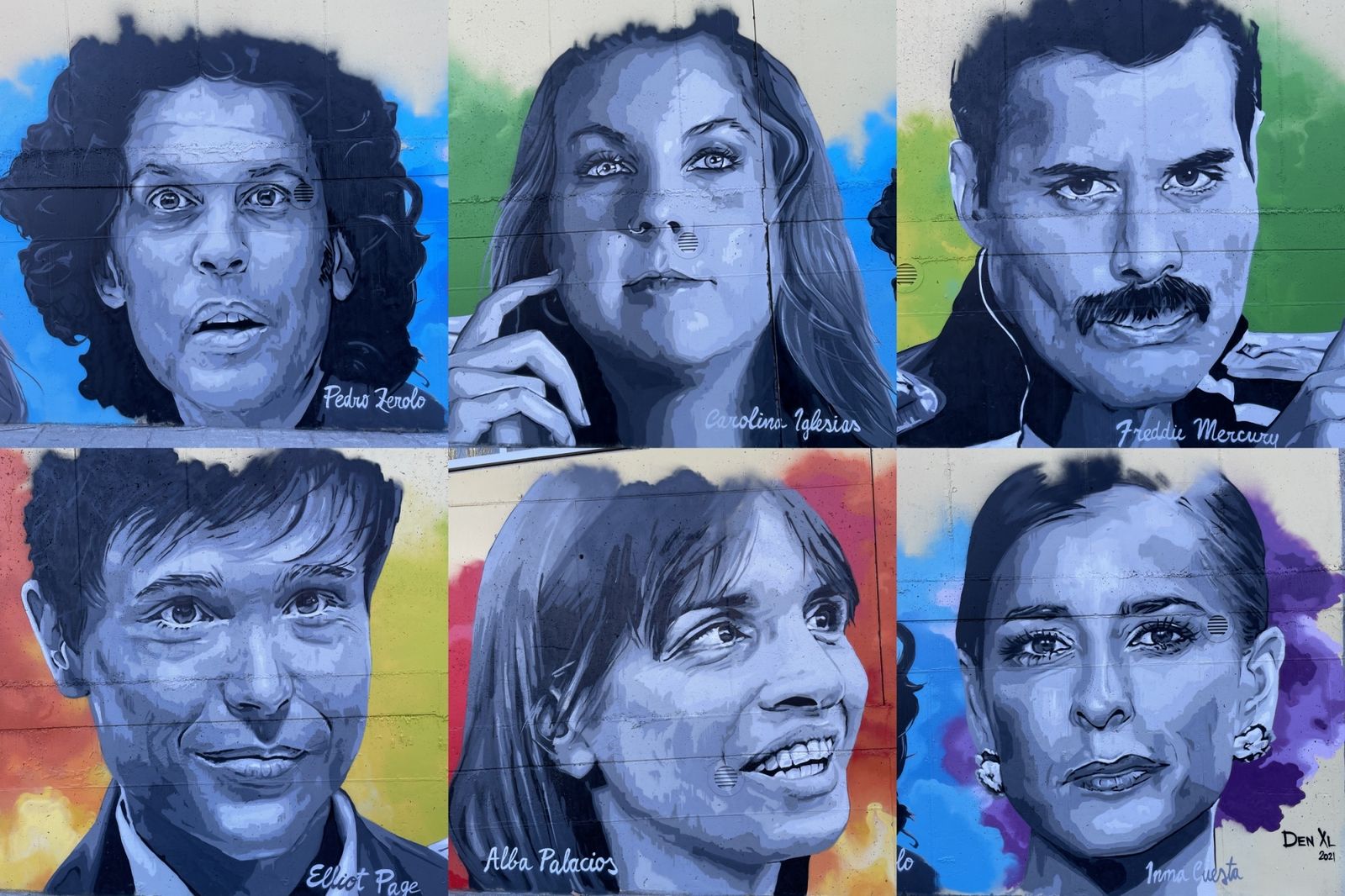 ‘Somos Diversidad’ , el nuevo mural LGTBi de San Sebastián de los Reyes
