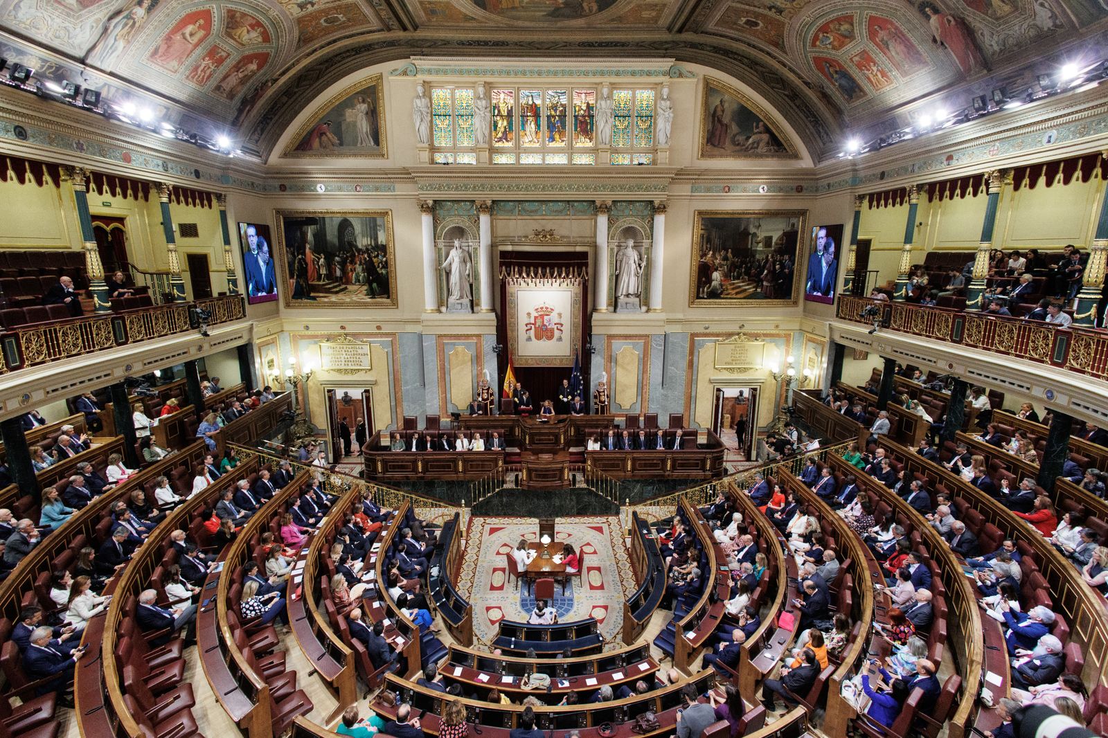 Calendario constitución Congreso y debate investidura