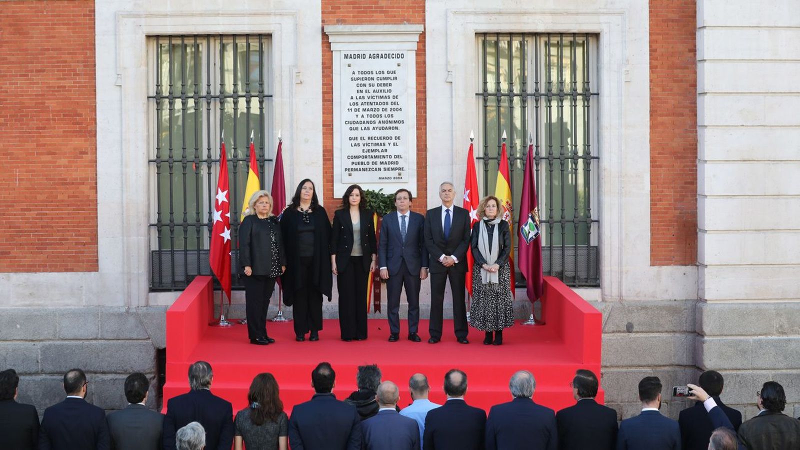 Homenaje de 2020 a las víctimas del 11-M en Madrid