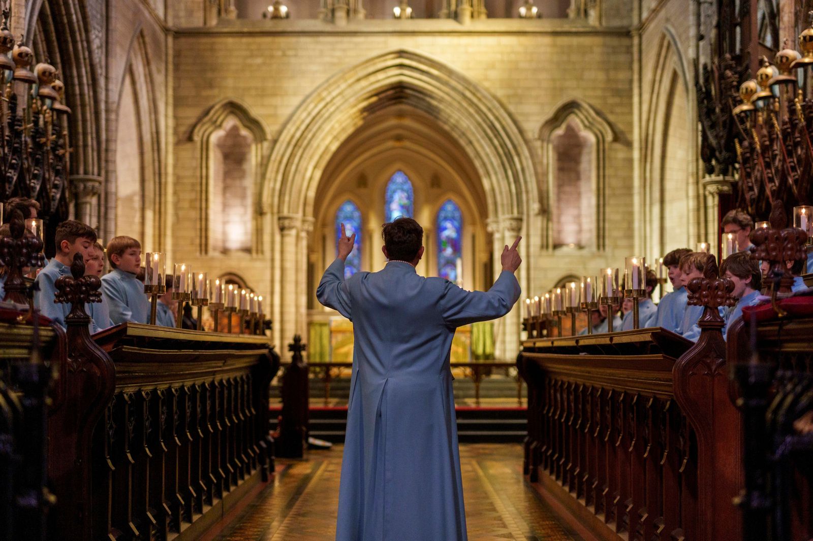 Coro de la Catedral de San Patricio de Dublín