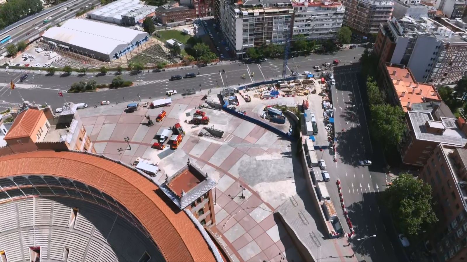 Cortes de Metro por rotura de tubería de gas en Ventas.