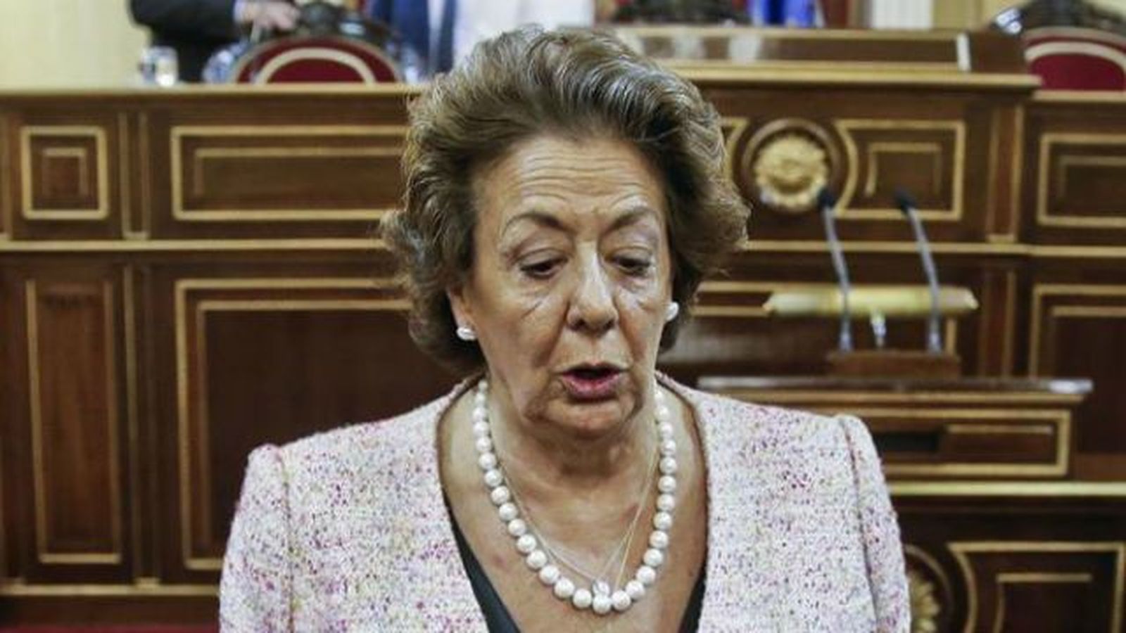 Rita Barberá se incorpora al Grupo Mixto del Senado