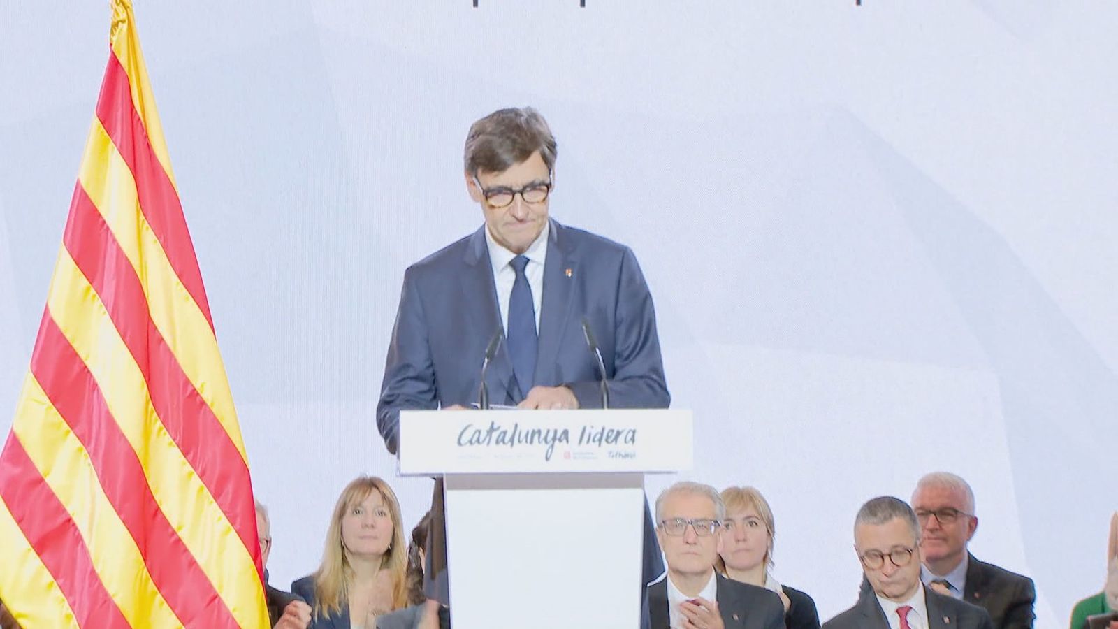Salvador Illa,  presidente de la Generalitat de Cataluña