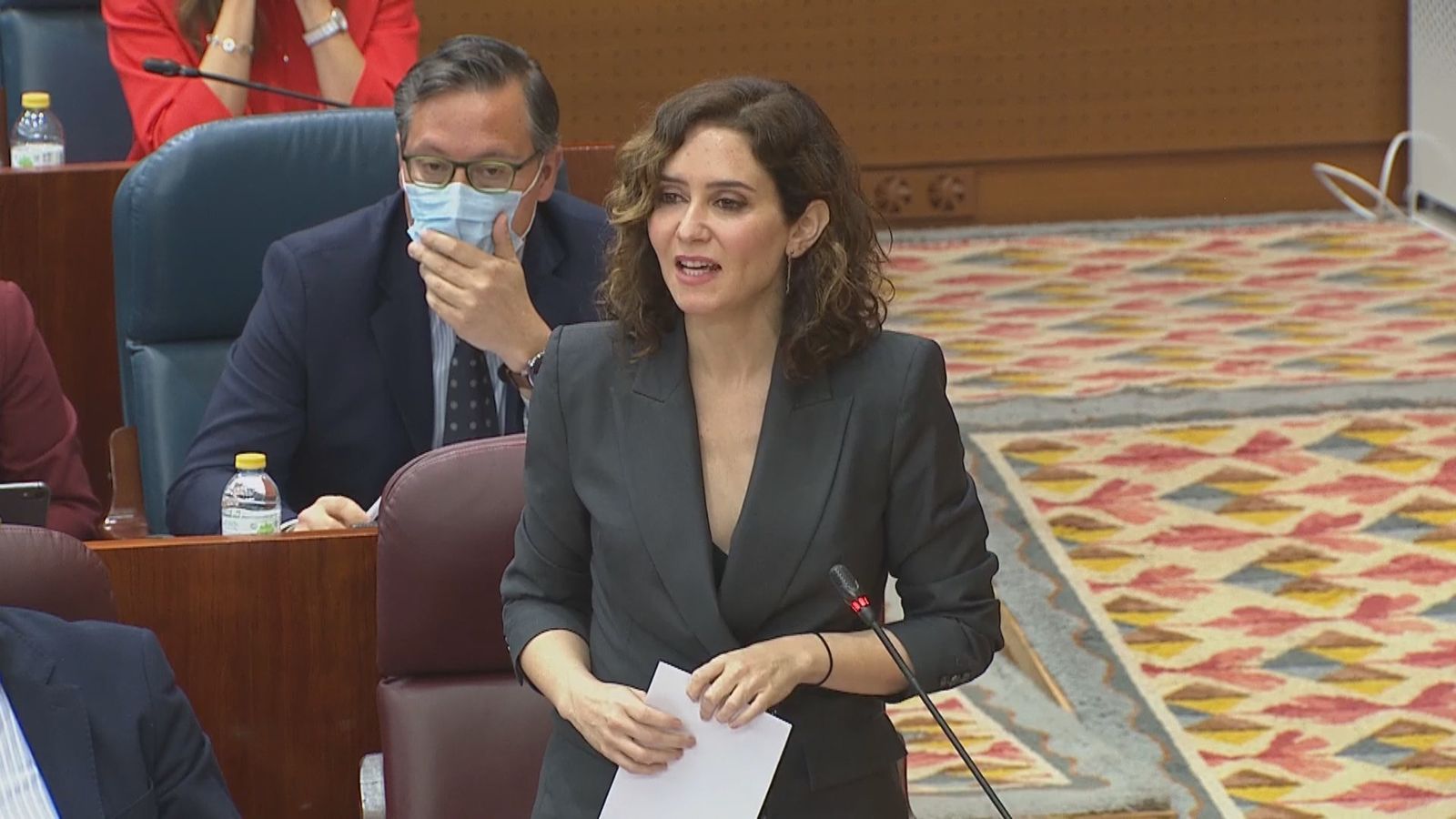 La presidenta regional, Isabel Díaz Ayuso