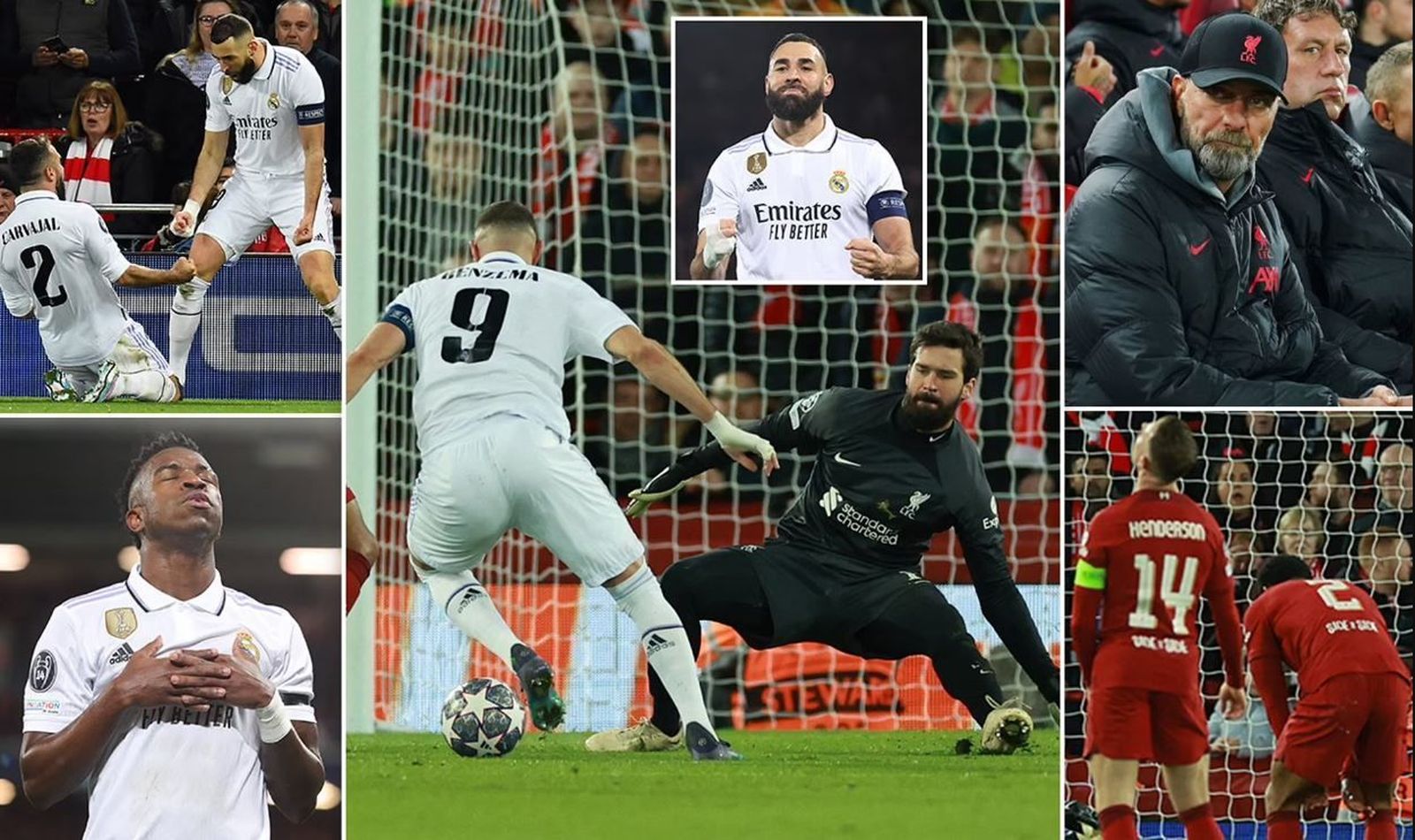 El Real Madrid encara la reedición de la última final ante el Liverpool, con tres goles de ventaja