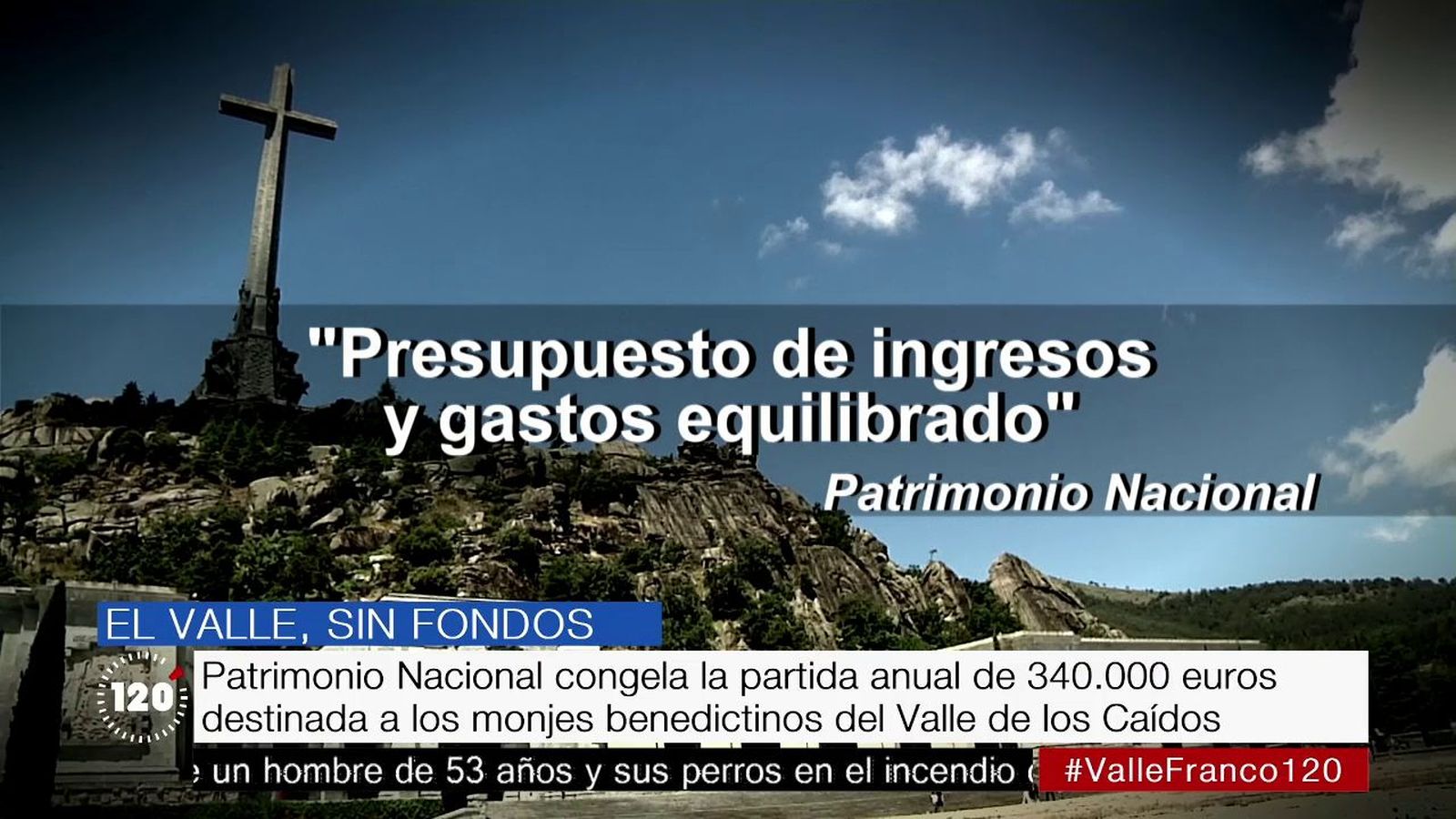 El Gobierno congela las cuentas de los monjes del Valle de los Caídos