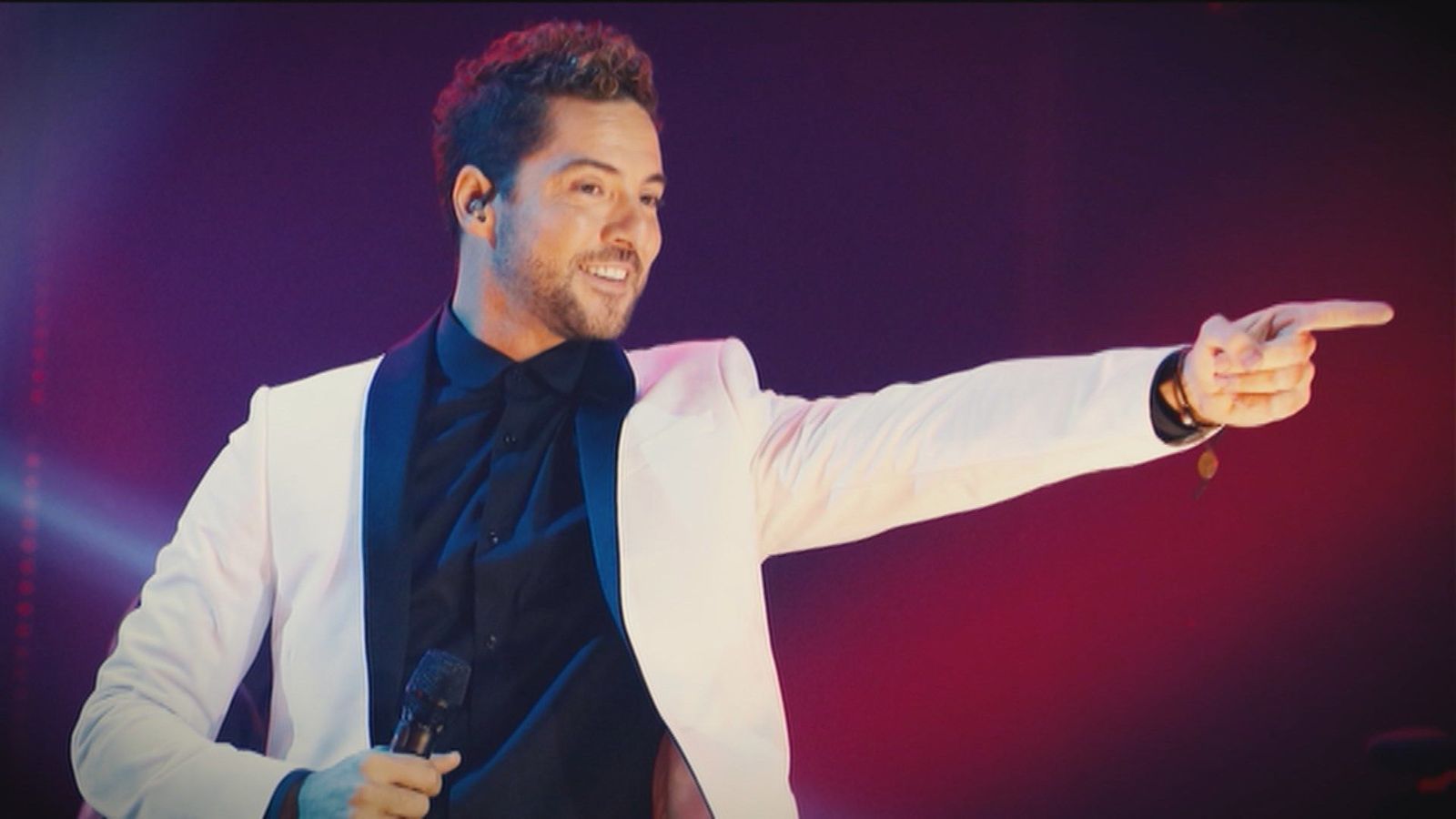 David Bisbal, protagonista de Huellas en Telemadrid