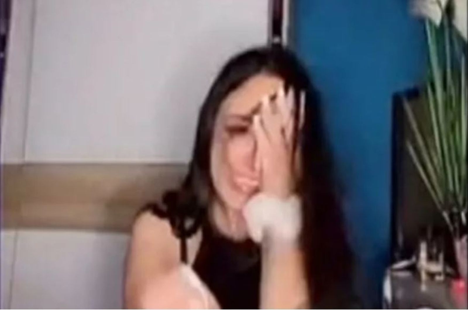 Bofetada en directo en TikTok