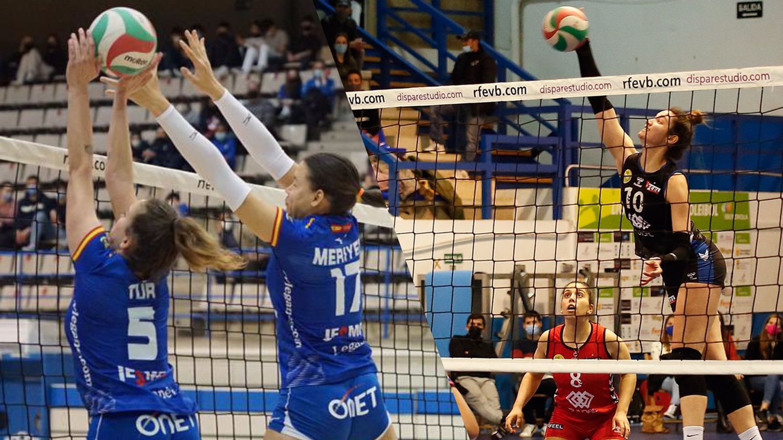 Voleibol Alcobendas y Voleibol Leganés