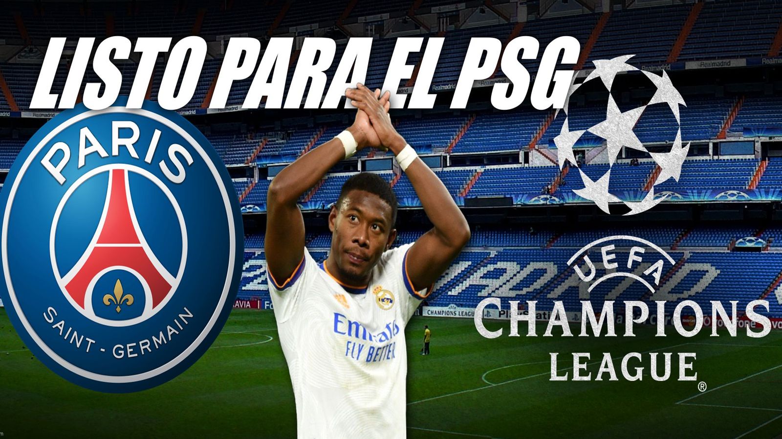 Alaba, ultima su recuperación de cara al PSG