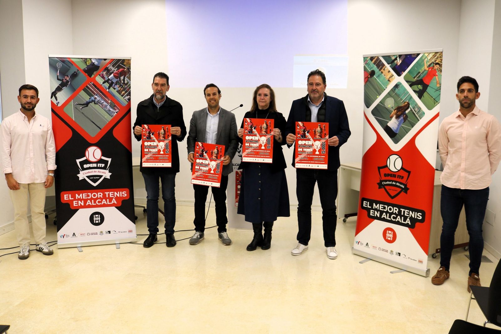 Presentación del Torneo Internacional de Tenis Ciudad de Alcalá