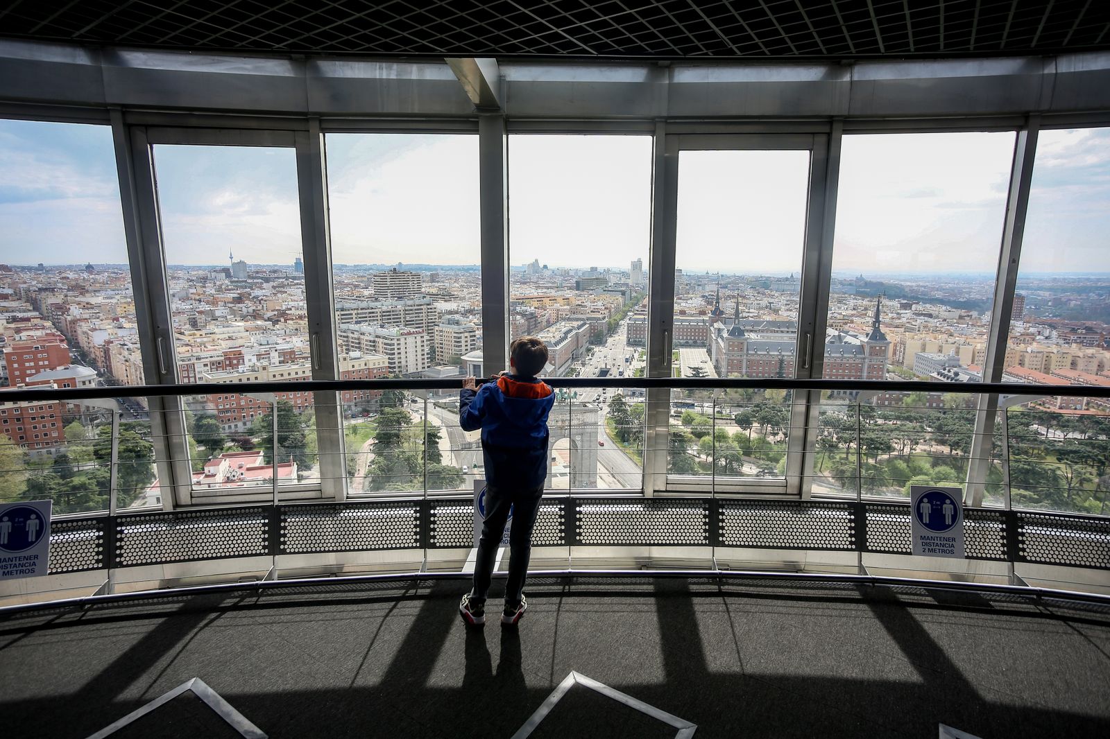 Un paseo virtual desde las alturas de Madrid