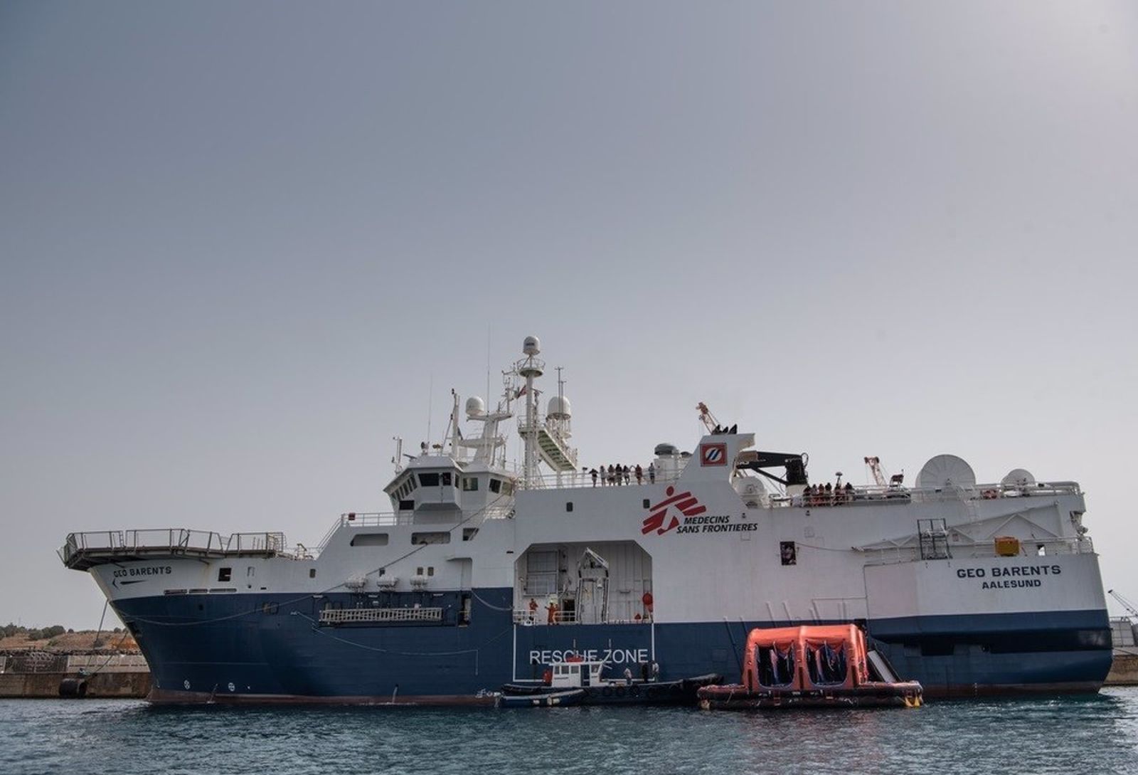 El barco de Médicos Sin Fronteras, Geo Barents