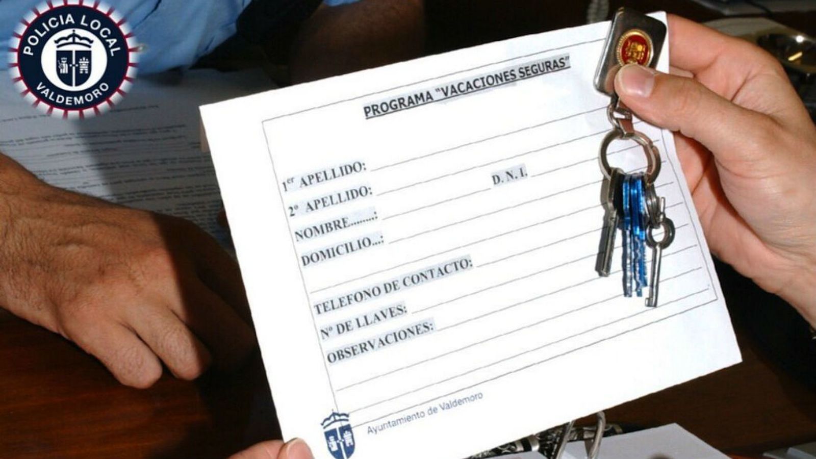 Programa 'Vacaciones seguras'
