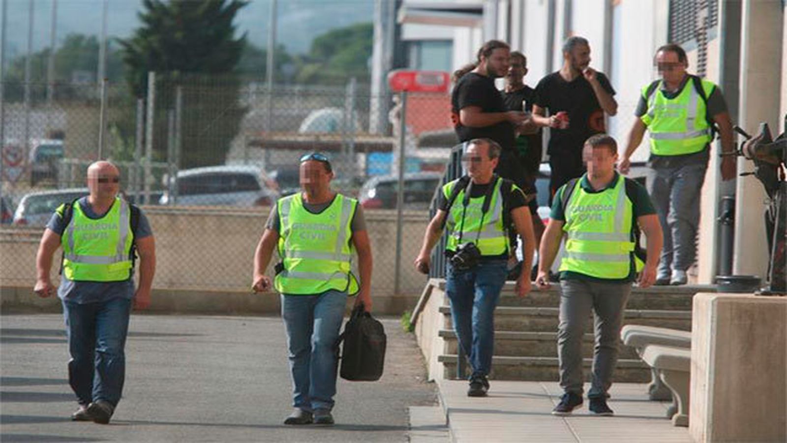 Agentes de la Guardia Civil