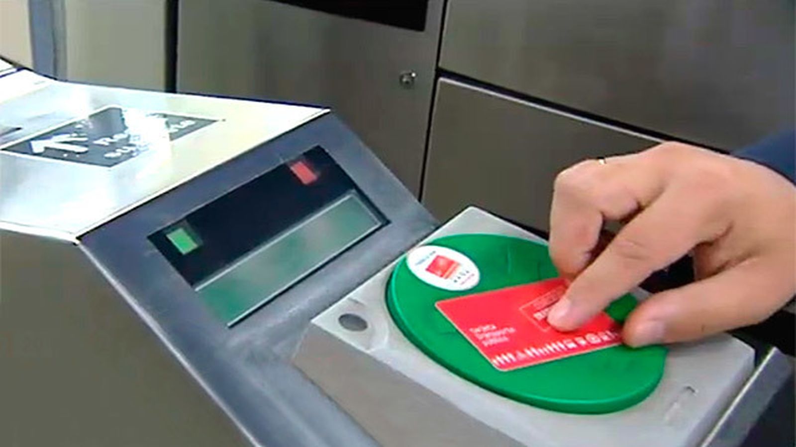 Tarjeta de transportes de Madrid sin contacto