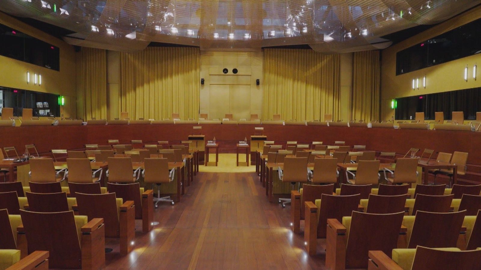 El Tribunal de Justicia Europeo en Luxemburgo juzga casos como el proyecto de competición del Real Madrid